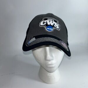 Top Of The World NCAA Mens Black and Blue College World Series Baseball Hat NWT